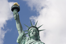 Photo of the Statue of Liberty